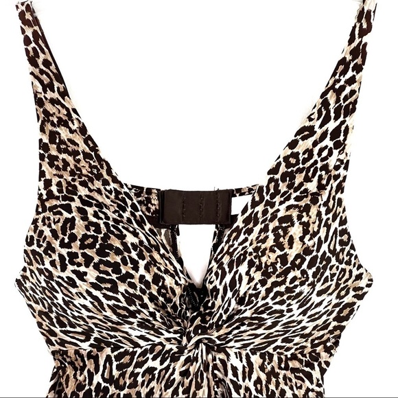 Euc-victoria Secret Very Sexy Leopard Plunging Push Up Bra CamisoleTop Size 34B - Picture 8 of 16
